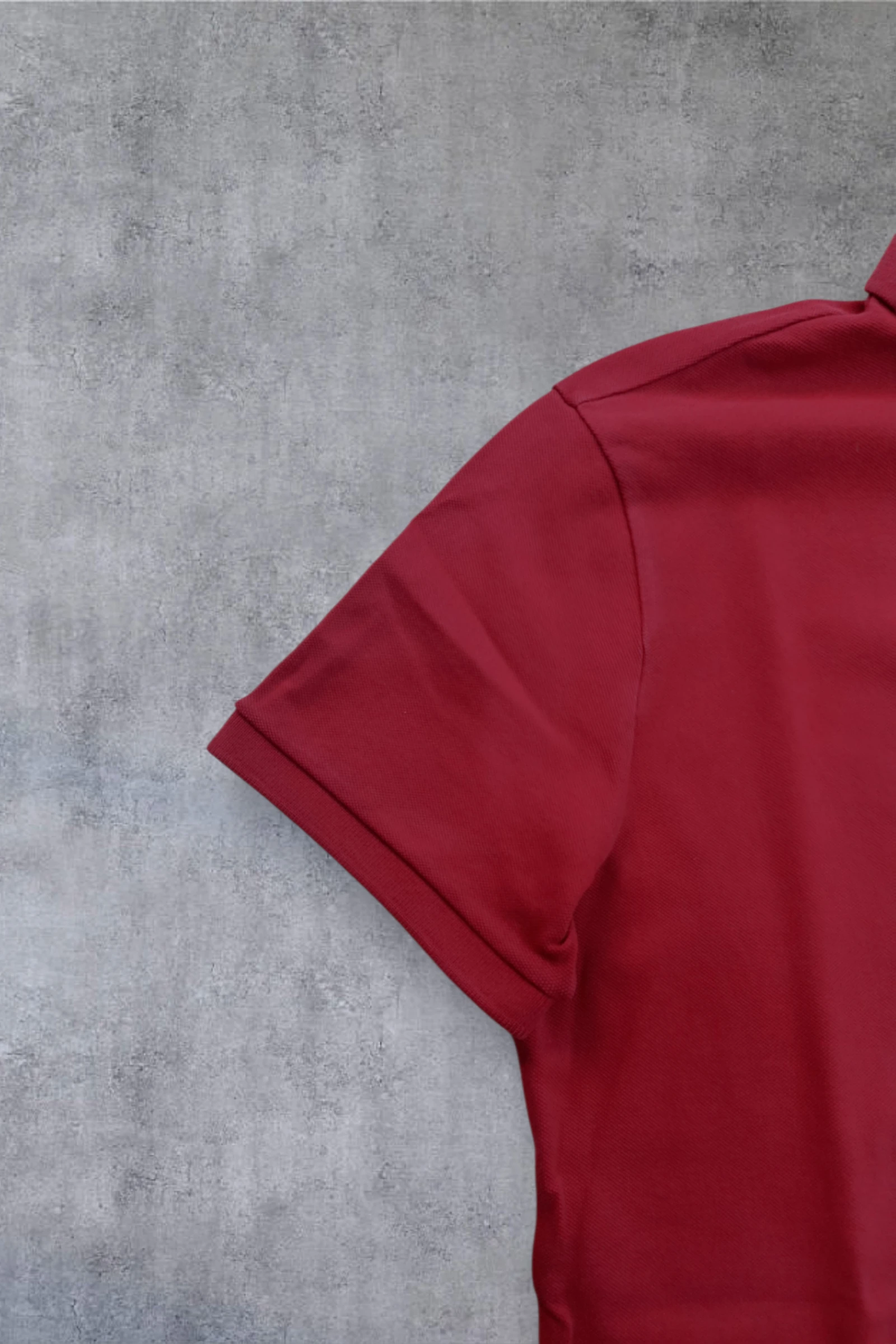| Polo Hollister Stretch Hombre | Color Rojo Burdeos | Manga Corta | Talla XS | – photo 6
